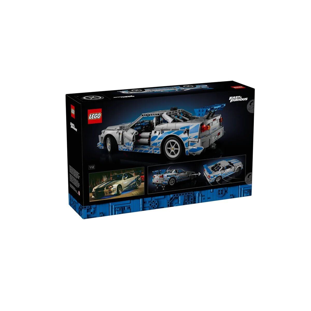 42210 Lego Technic 2 Fast 2 Furious Nissan Skyline Gt-R 1410 Parça +9 Yaş