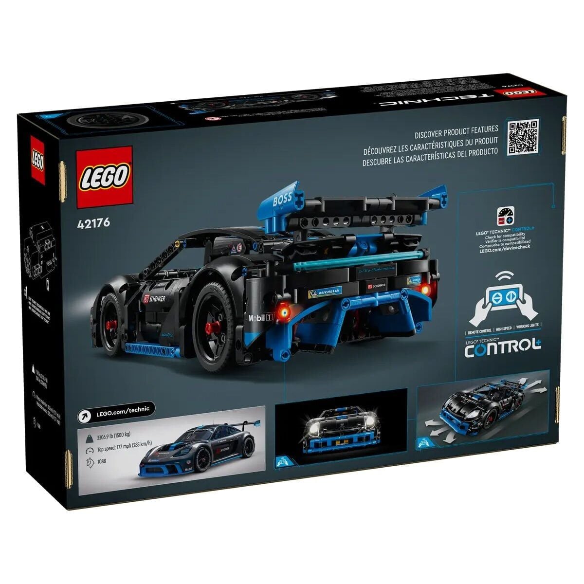 42176 Lego Technic Porsche Gt4 E-Performance Yarış Arabası 834 Parça +10 Yaş