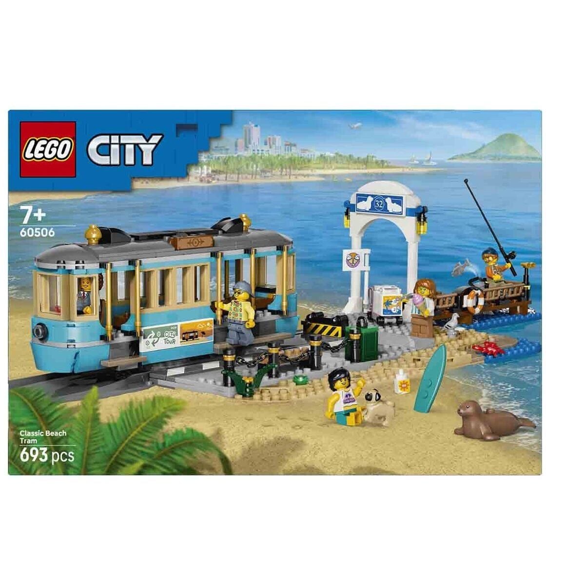 60506 Lego City Klasik Plaj Tramvayı 693 Parça +7 Yaş