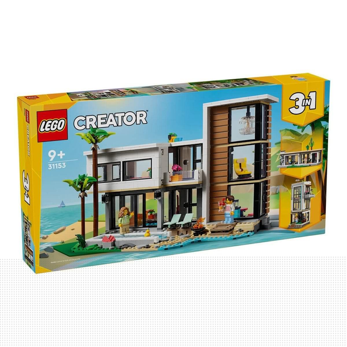 Lego-Lego Creator 3ü1 Arada Modern Ev 939 Parça +9 Yaş-Lego Creator-1-Milagron.com