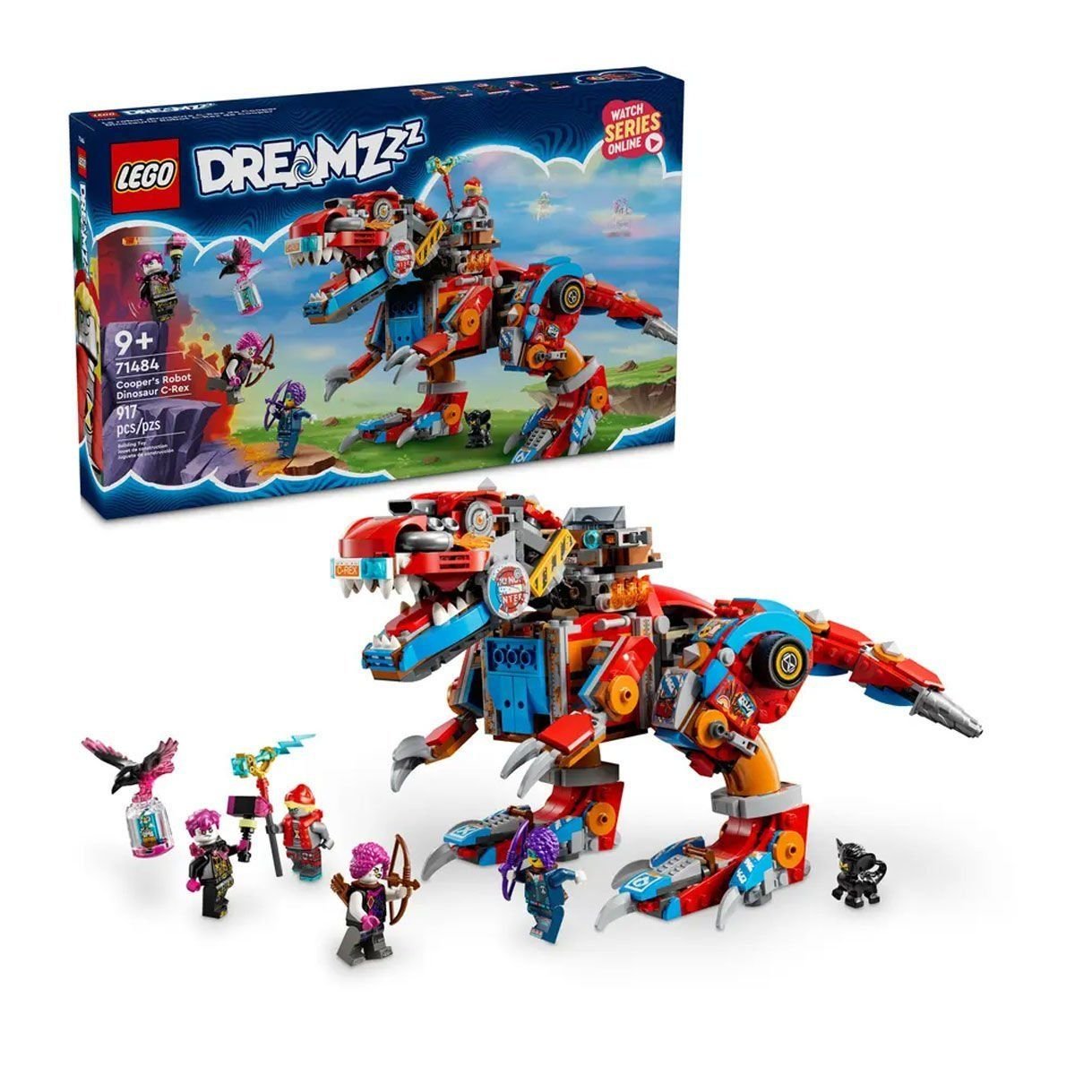 Lego-Lego Dream Zzz Cooperın Robot Dinozoru C Rex 917 Parça +9 Yaş-Lego DreamZzz-1-Milagron.com