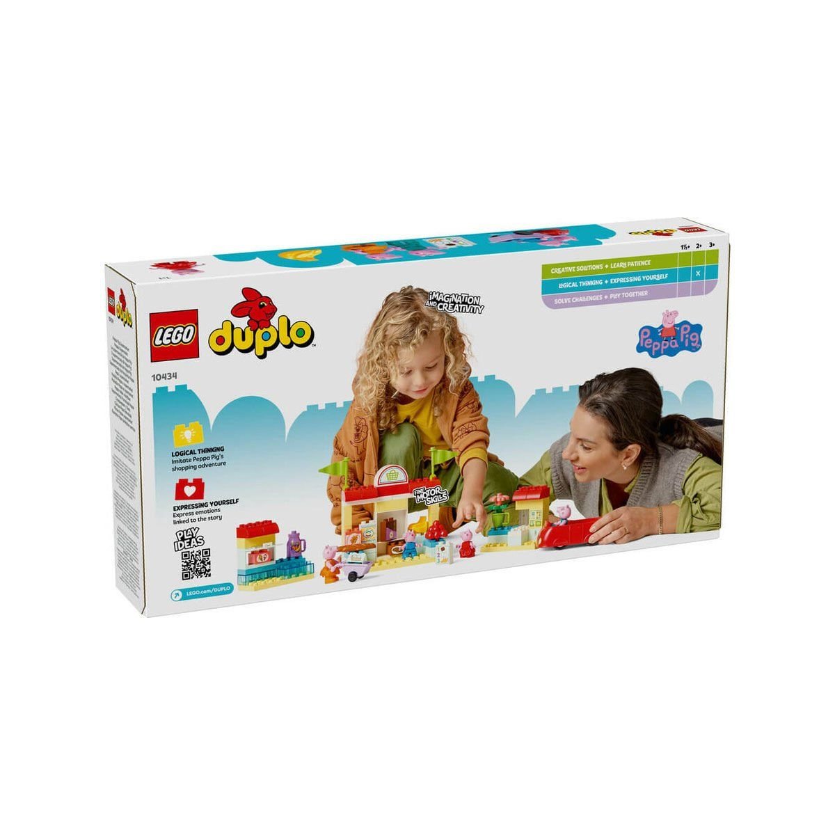 Lego-Lego Duplo Peppa Pig Süpermarket 70 Parça +2 Yaş-Lego Duplo-5-Milagron.com