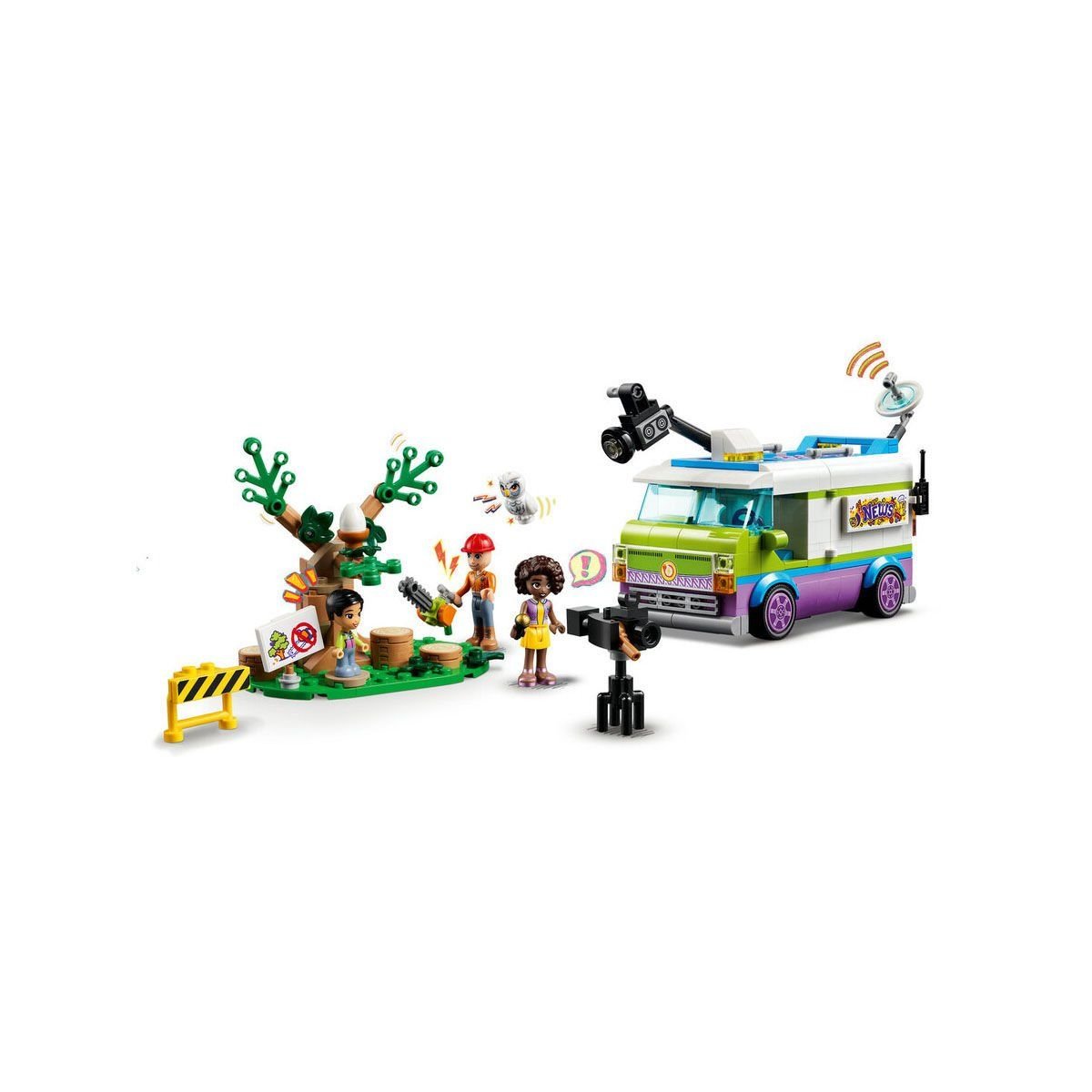 Lego-Lego Friends Canlı Yayın Aracı 446 Parça +6 Yaş-Lego Friends-3-Milagron.com