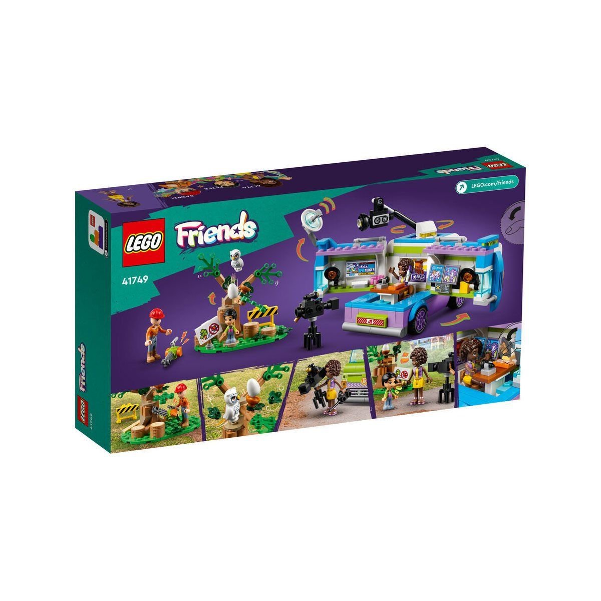 Lego-Lego Friends Canlı Yayın Aracı 446 Parça +6 Yaş-Lego Friends-6-Milagron.com