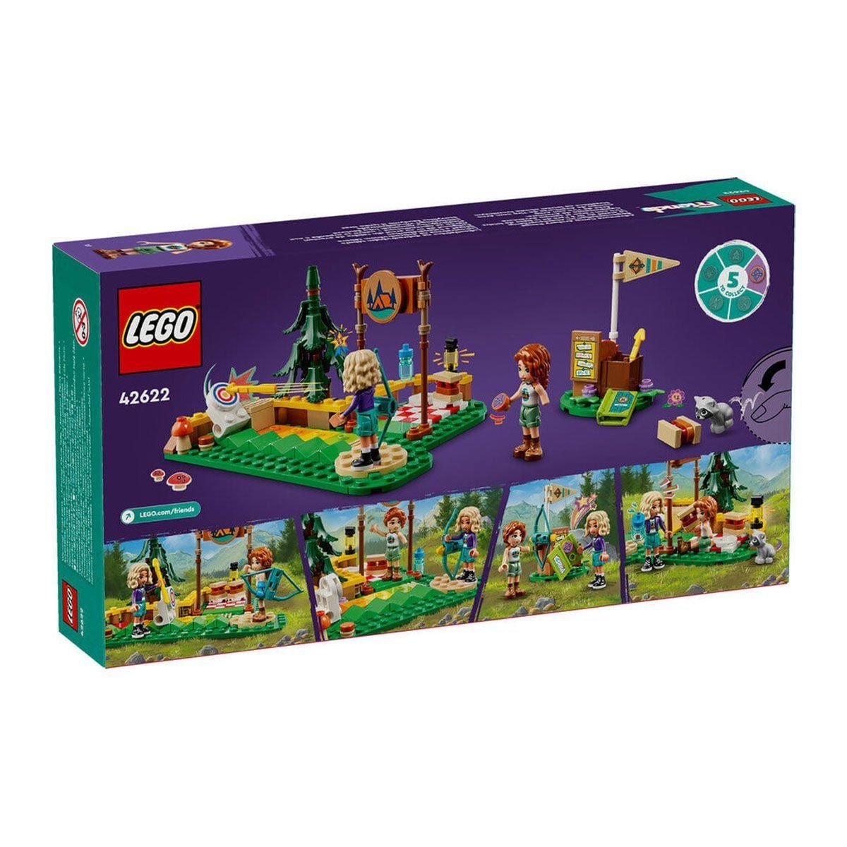 Lego-Lego Friends Macera Kampı Okçuluk Alanı 157 Parça +6 Yaş-Lego Friends-5-Milagron.com
