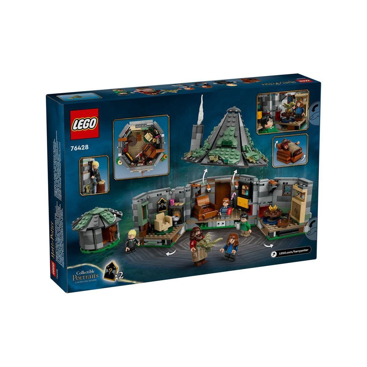 Lego-Lego Harry Potter Hagridin Kulübesi:Beklenmedik Ziyaret 896 Parça +8 Yaş-Lego Harry Potter-4-Milagron.com