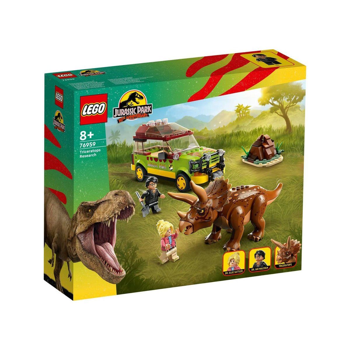 Lego-Lego Jurassic World Triceratops Araması 281 Parça +8 Yaş-Lego Jurassic World-1-Milagron.com