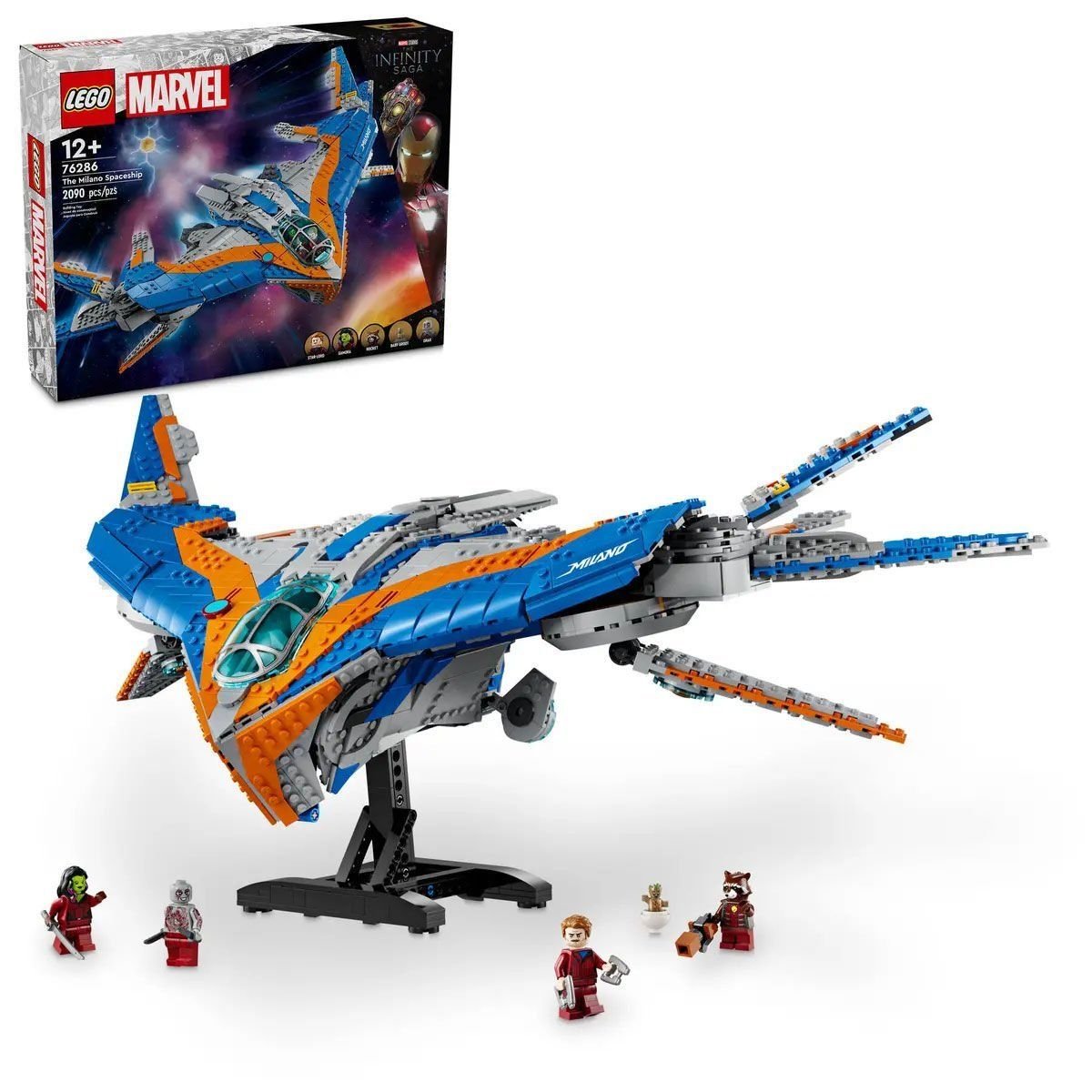 Lego-Lego Marvel Galaksinin Koruyucuları: Milano Uzay Gemisi 2090 Parça +12 Yaş-Lego Marvel-1-Milagron.com