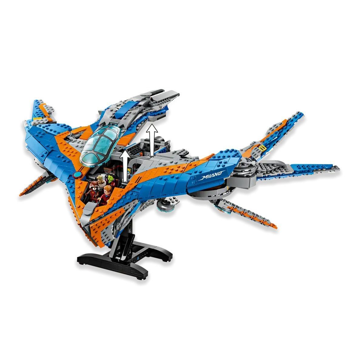 Lego-Lego Marvel Galaksinin Koruyucuları: Milano Uzay Gemisi 2090 Parça +12 Yaş-Lego Marvel-4-Milagron.com