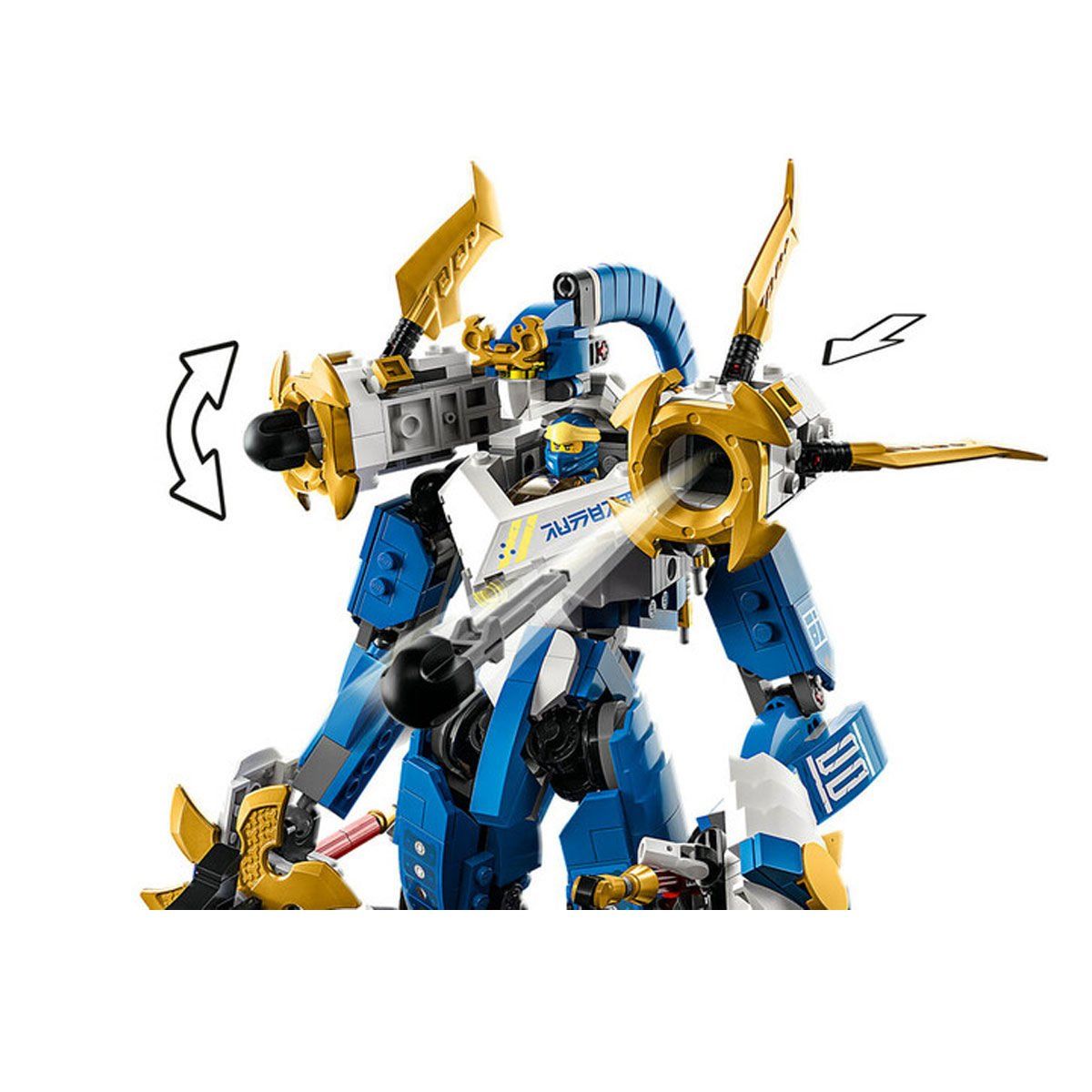 Lego-Lego Ninjago Jayin Titan Robotu 794 Parça +9 Yaş-Lego Ninjago-6-Milagron.com