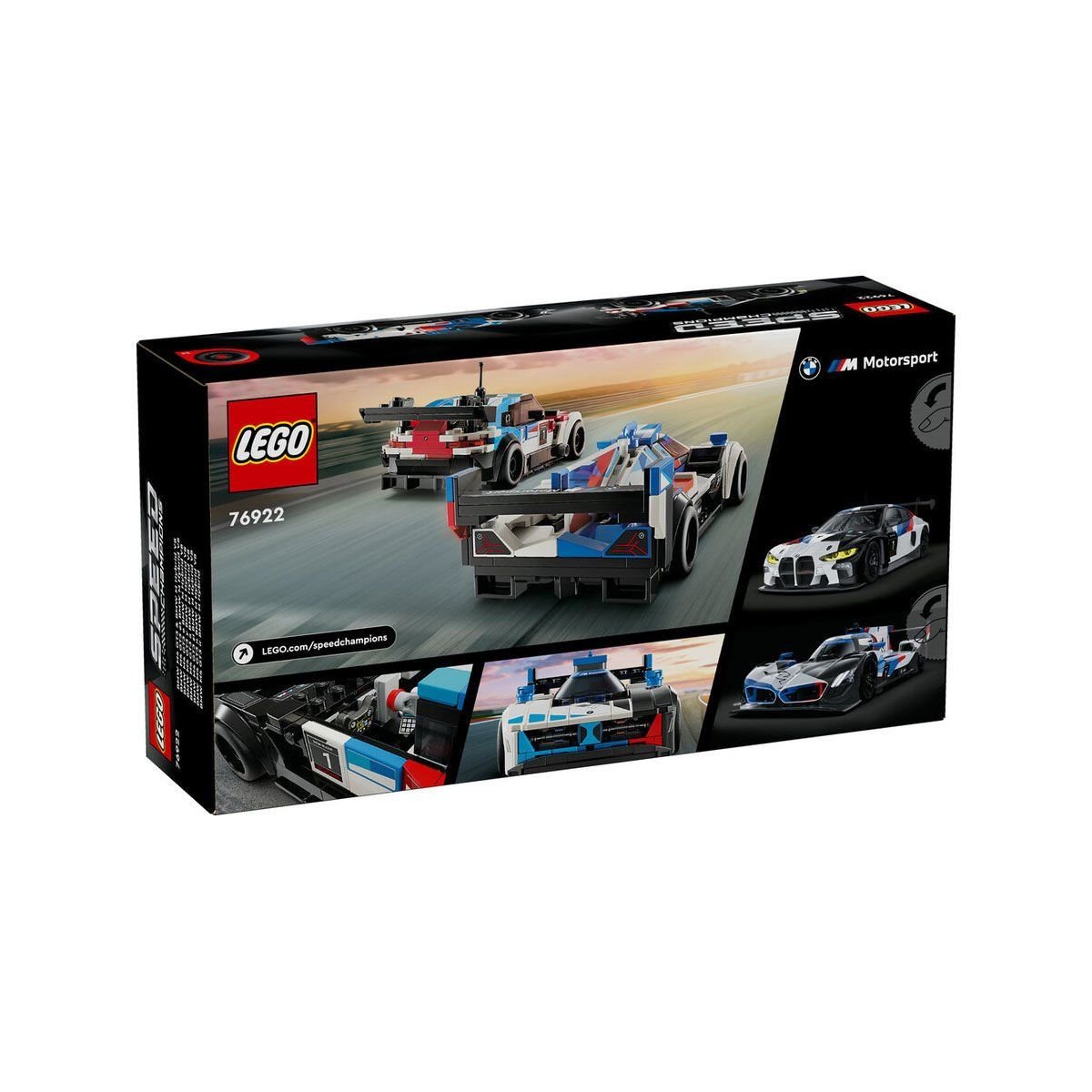 Lego-Lego Speed Champ. Bmw M4 Gt3 Ve Bmw M Hybrid V8 Yarış Ar 676 Parça +9 Yaş-Lego Speed Champions-4-Milagron.com