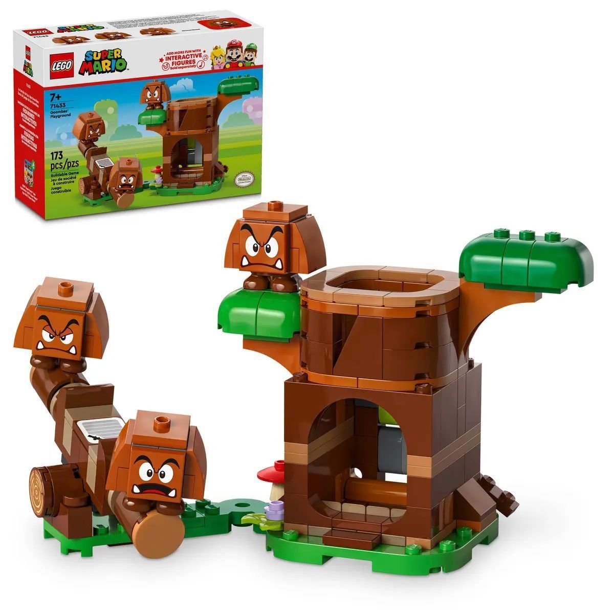 Lego-Lego Super Mario Goomba Oyun Parkı Ek Macera Seti 173 Parça +7yaş-Lego Super Mario-1-Milagron.com