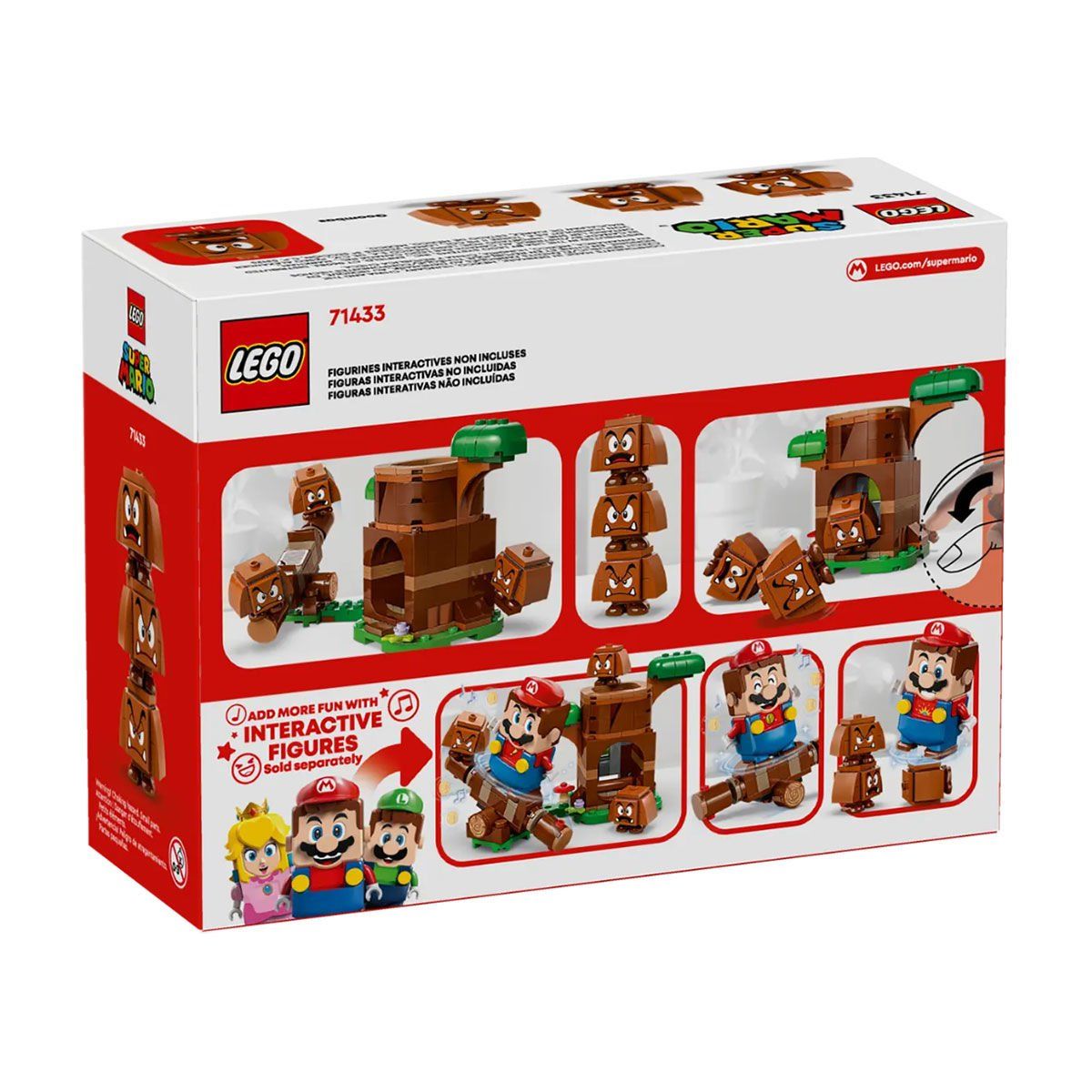 Lego-Lego Super Mario Goomba Oyun Parkı Ek Macera Seti 173 Parça +7yaş-Lego Super Mario-4-Milagron.com