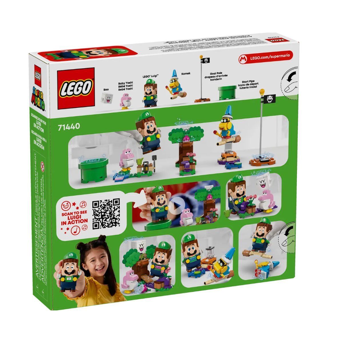 Lego-Lego Super Mario İnteraktif Luigi Ile Maceralar 210 Parça +7yaş-Lego Super Mario-5-Milagron.com