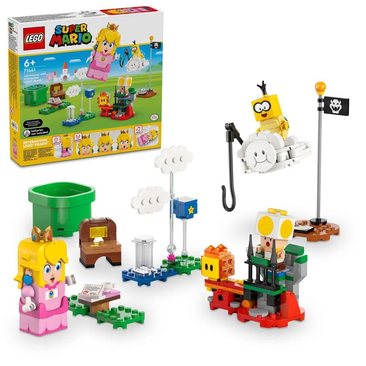 Lego-Lego Super Mario İnteraktif Peach Ile Maceralar 208 Parça +6 Yaş-Lego Super Mario-1-Milagron.com