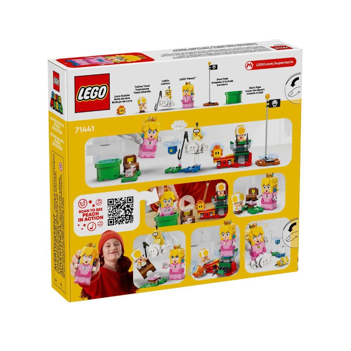 Lego-Lego Super Mario İnteraktif Peach Ile Maceralar 208 Parça +6 Yaş-Lego Super Mario-7-Milagron.com