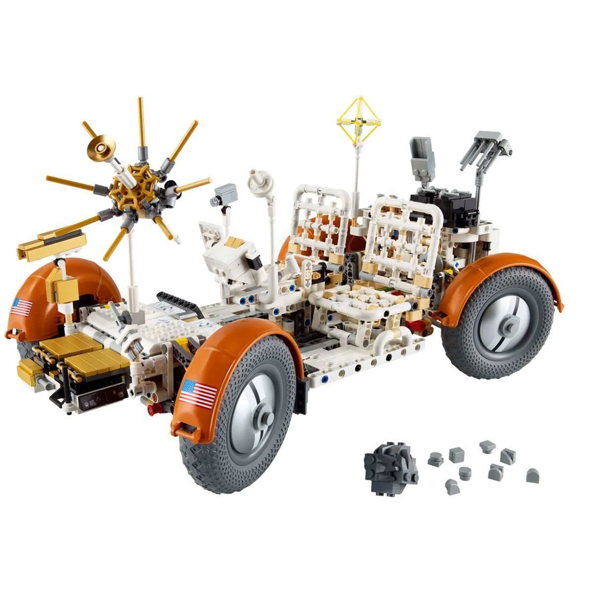 Lego-Lego Technic Nasa Apollo Ay Taşıtı Lrv 1913 Parça +18 Yaş-Lego Technic-2-Milagron.com