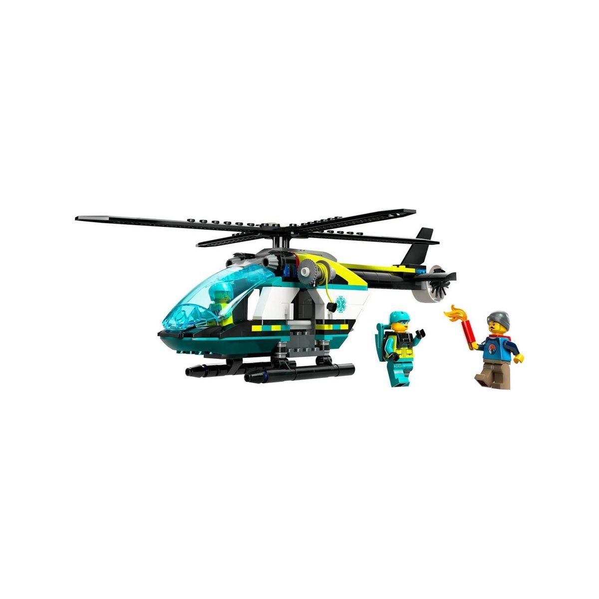 Lego-Lego® City Acil Kurtarma Helikopteri 226 Parça +6 Yaş-Lego City-2-Milagron.com