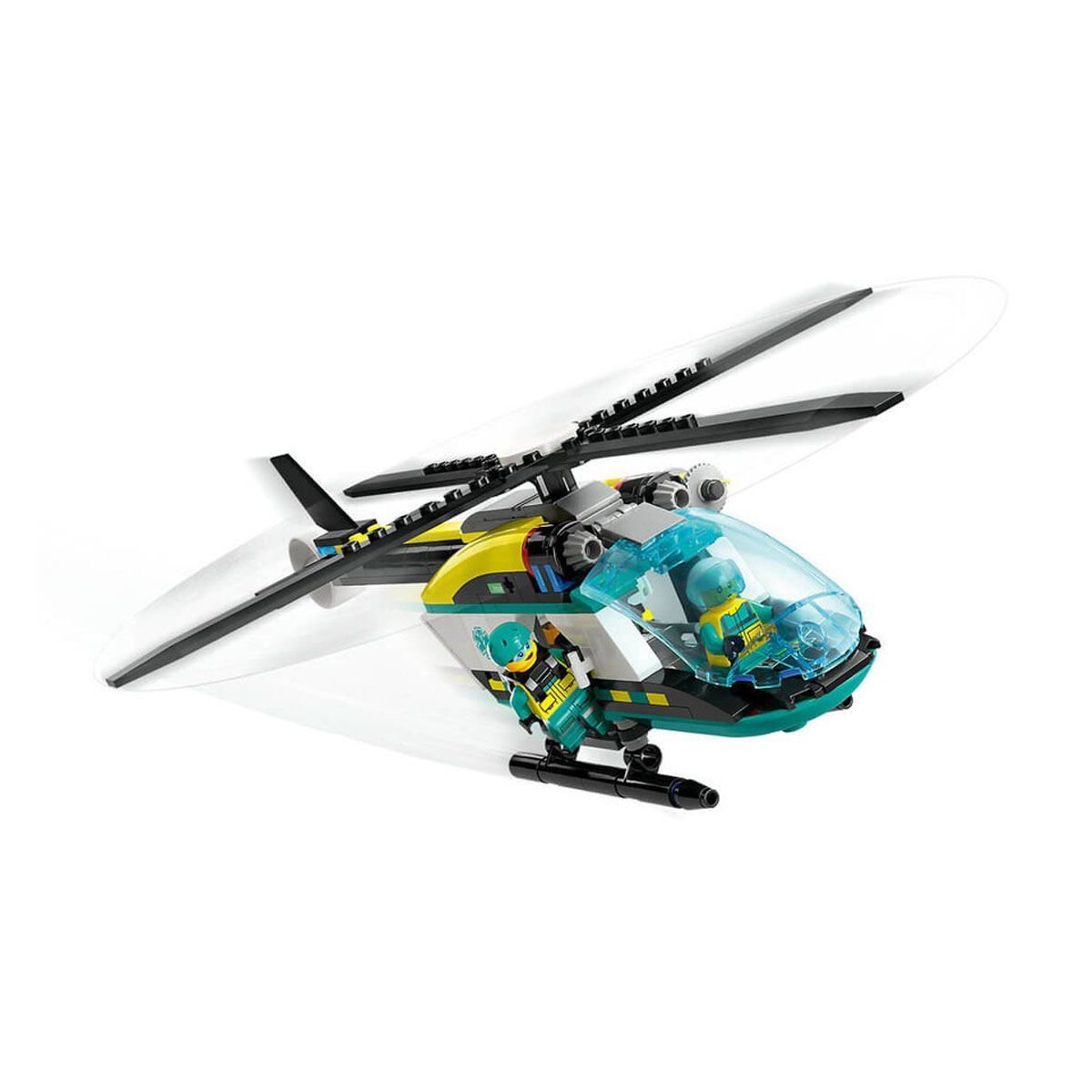 Lego-Lego® City Acil Kurtarma Helikopteri 226 Parça +6 Yaş-Lego City-4-Milagron.com