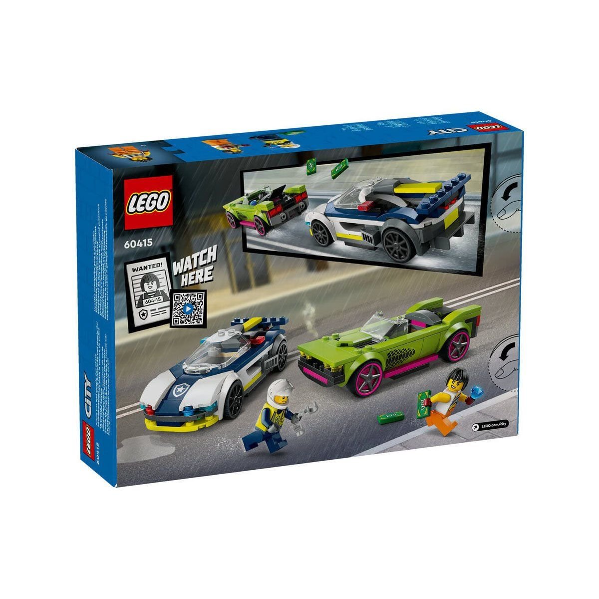 Lego-Lego® City Polis Arabası Ve Spor Araba Takibi 213 Parça +6 Yaş-Lego City-4-Milagron.com