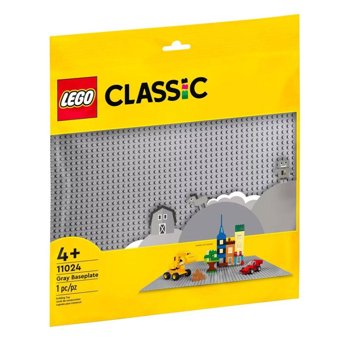Lego-Lego® Classic Gri Taban 1 Parça +4 Yaş-Lego Classic-1-Milagron.com