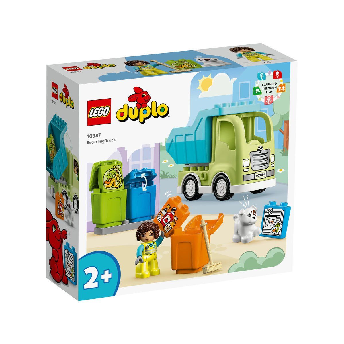 Lego-Lego® Duplo® Geri Dönüşüm Kamyonu 15 Parça +2 Yaş-Lego Duplo-1-Milagron.com