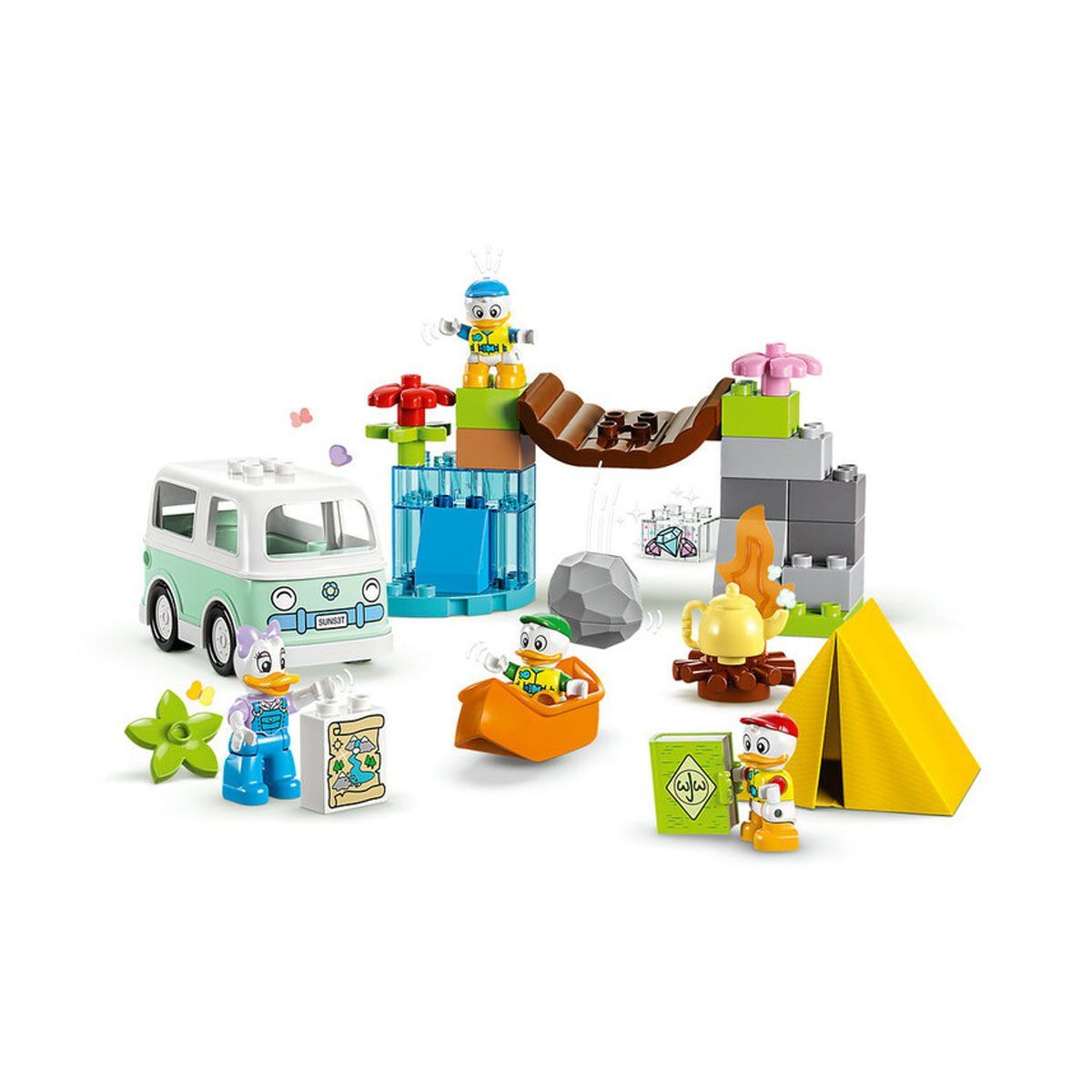 Lego-Lego® Duplo® Kamp Macerası 37 Parça +2 Yaş-Lego Duplo-2-Milagron.com