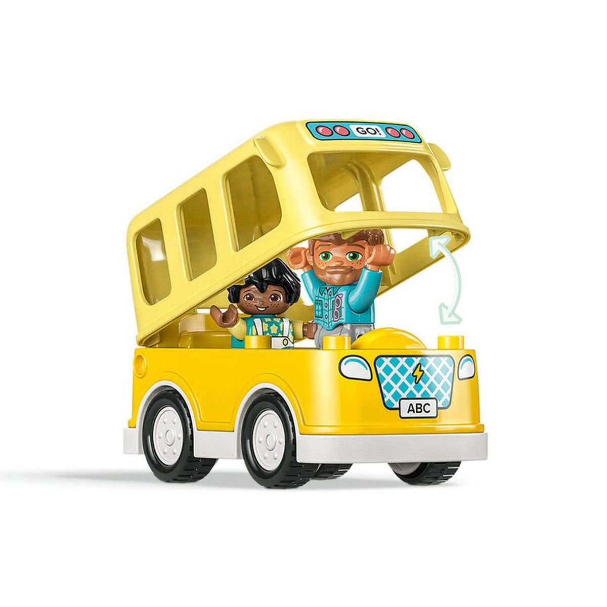 Lego-Lego® Duplo® Otobüs Yolculuğu 16 Parça +2 Yaş-Lego Duplo-4-Milagron.com