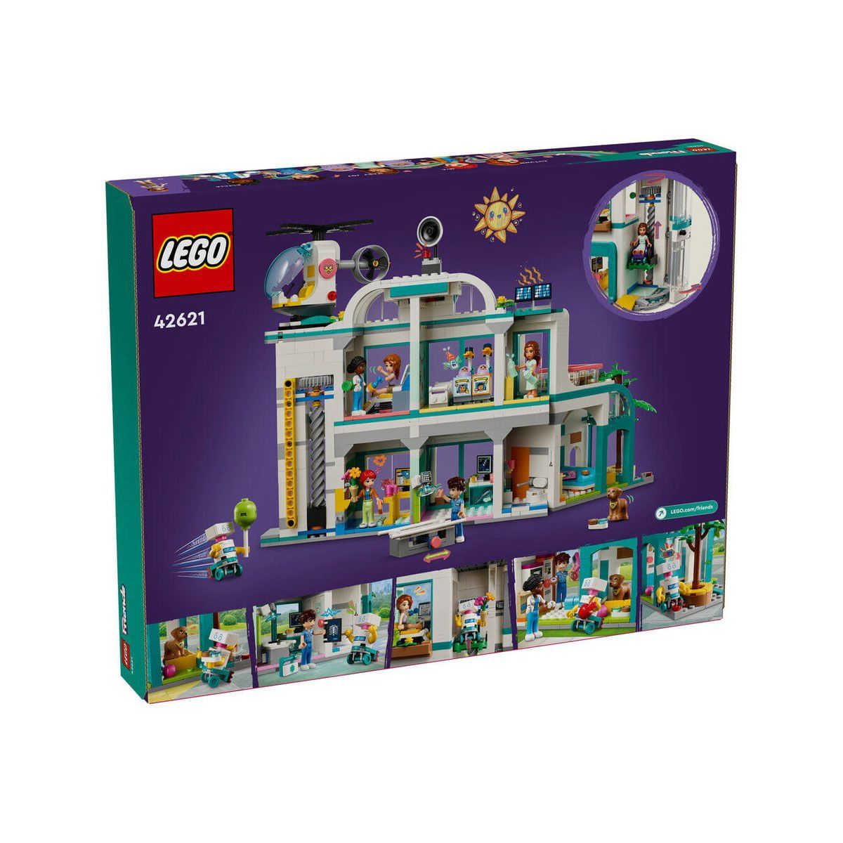 Lego-Lego® Friends Heartlake City Hastanesi 1045 Parça +7 Yaş-Lego Friends-5-Milagron.com