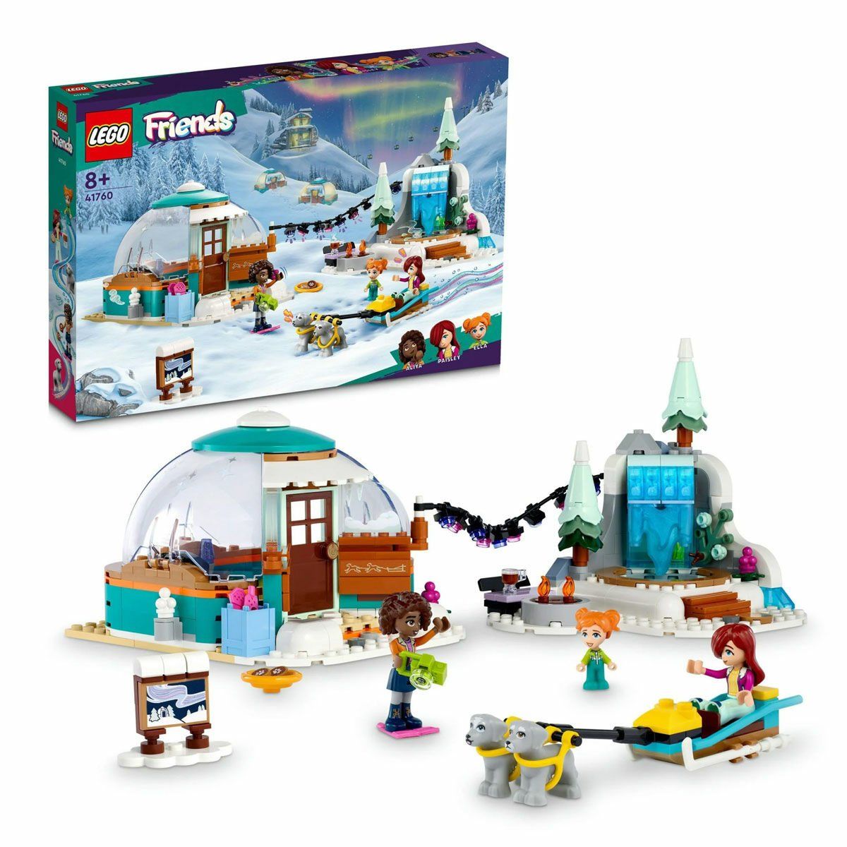 Lego-Lego® Friends İgloo Tatili Macerası 491 Parça +8 Yaş-Lego Friends-1-Milagron.com