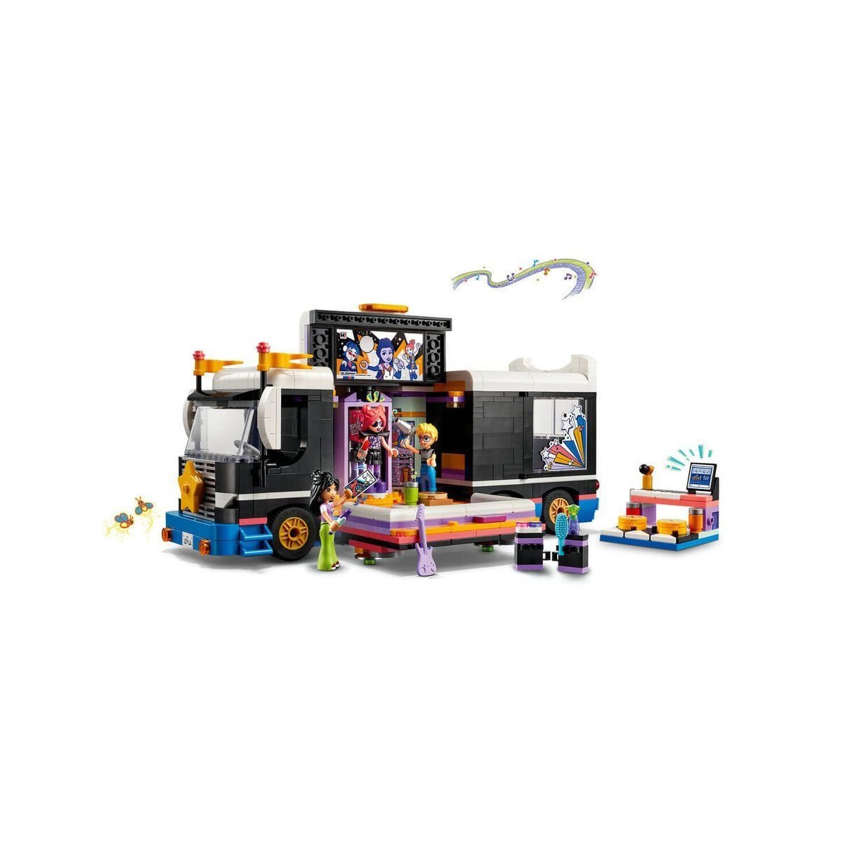 Lego-Lego® Friends Pop Star Turne Otobüsü 845 Parça +8 Yaş-Lego Friends-3-Milagron.com