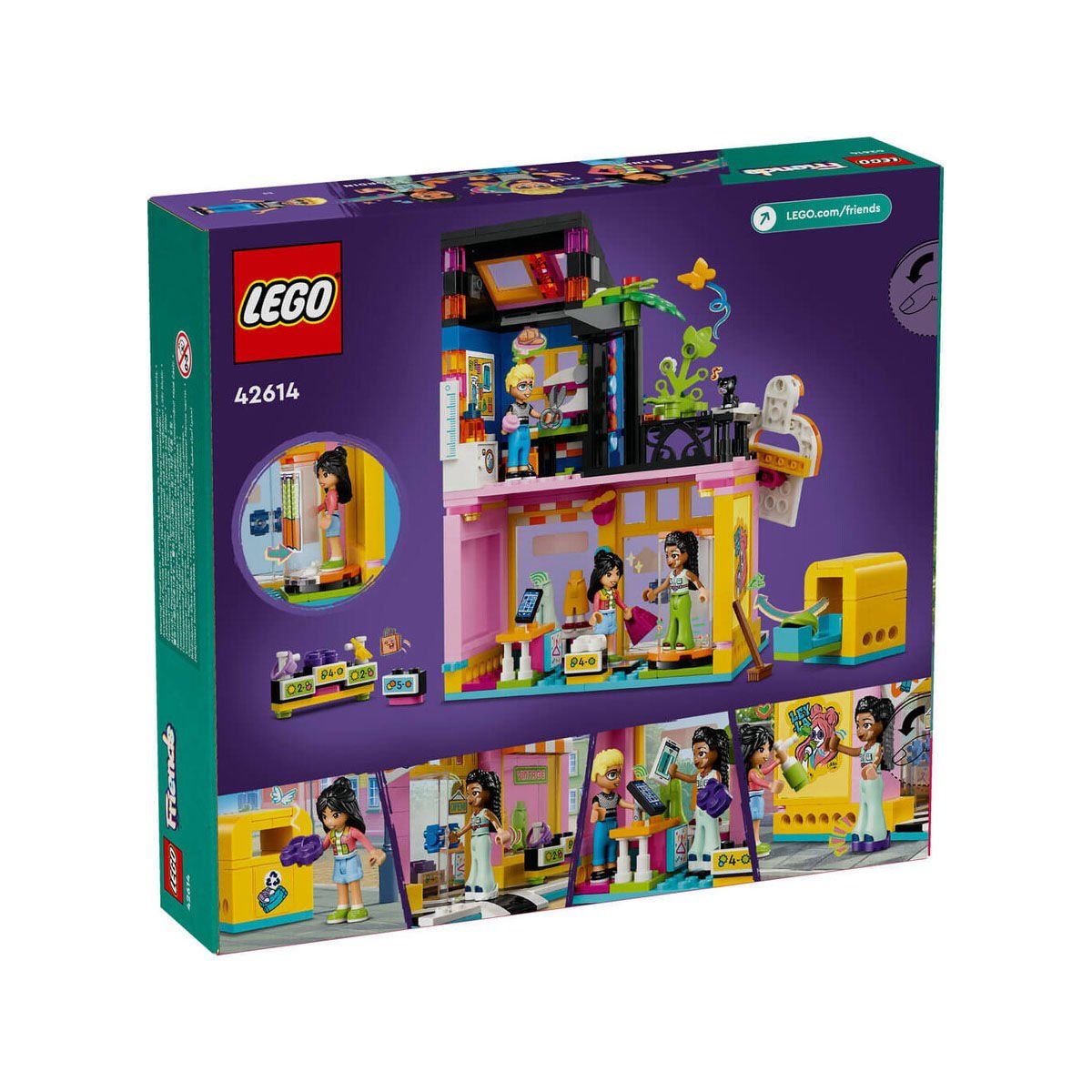 Lego-Lego® Friends Vintage Giyim Mağazası 409 Parça +5 Yaş-Lego Friends-3-Milagron.com