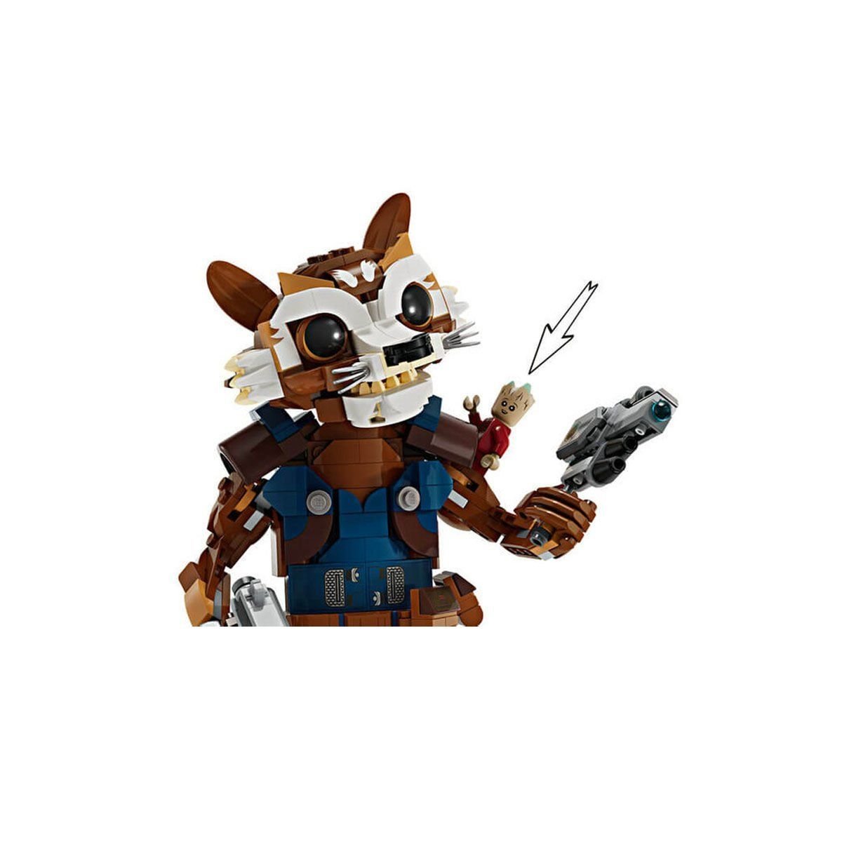 Lego-Lego® Marvel Rocket Ve Bebek Groot 566 Parça +10 Yaş-Lego Marvel-3-Milagron.com
