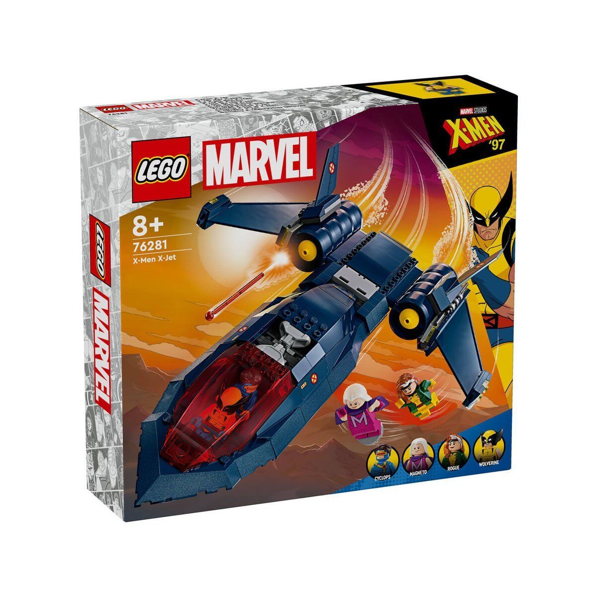 Lego-Lego® Marvel X Men X Jet 359 Parça +8 Yaş-Lego Marvel-1-Milagron.com