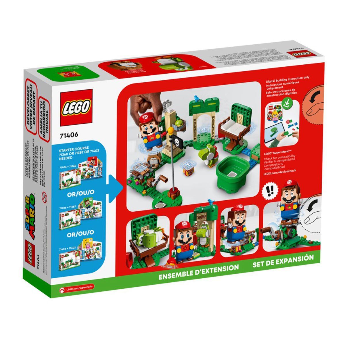Lego-Lego® Super Mario Yoshi'nin Hediye Evi Ek Macera Seti 246 Parça +6 Yaş-Lego Super Mario-5-Milagron.com