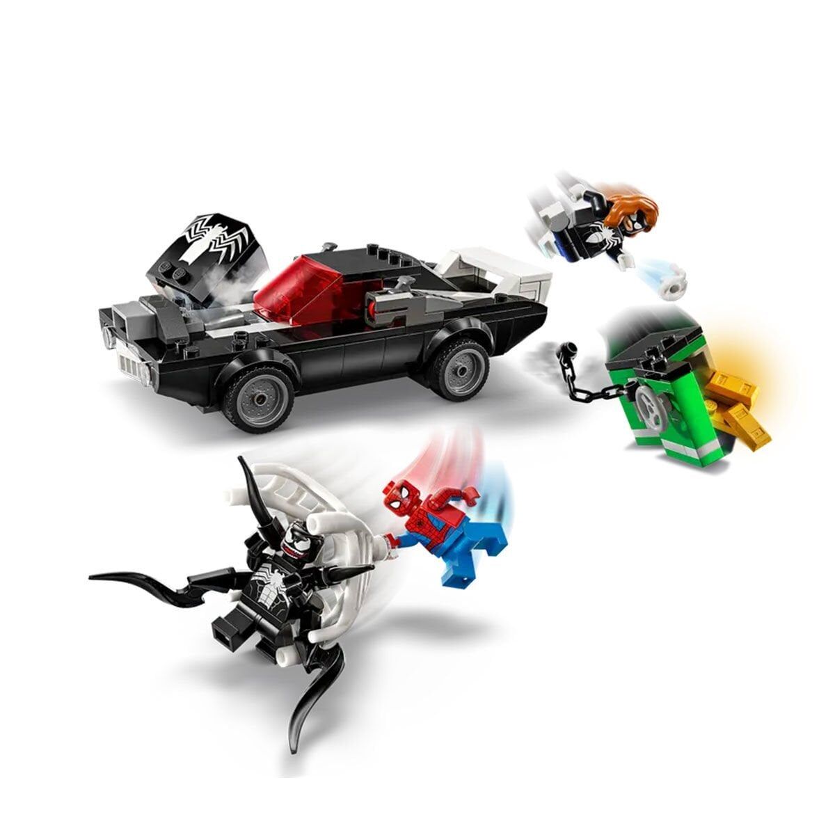 76309 Lego Marvel Örümcek Adam Ve Venom Arabasına Karşı 254 Parça +7 Yaş