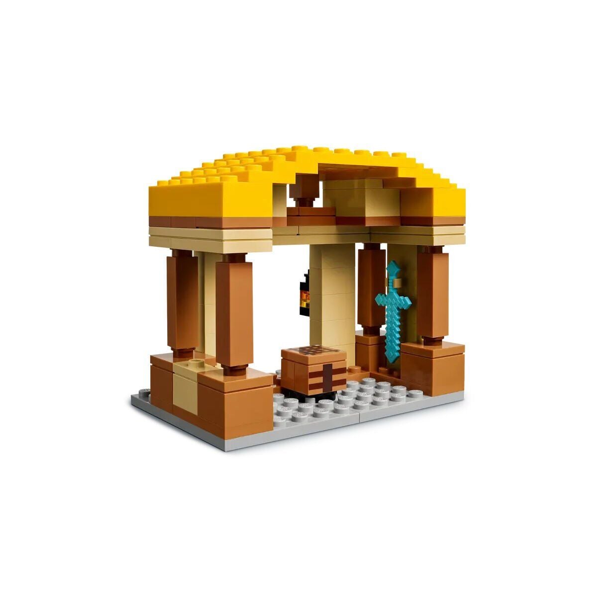 21273 Lego Minecraft The Ghast Balloon Köy Saldırısı 555 Parça +10 Yaş