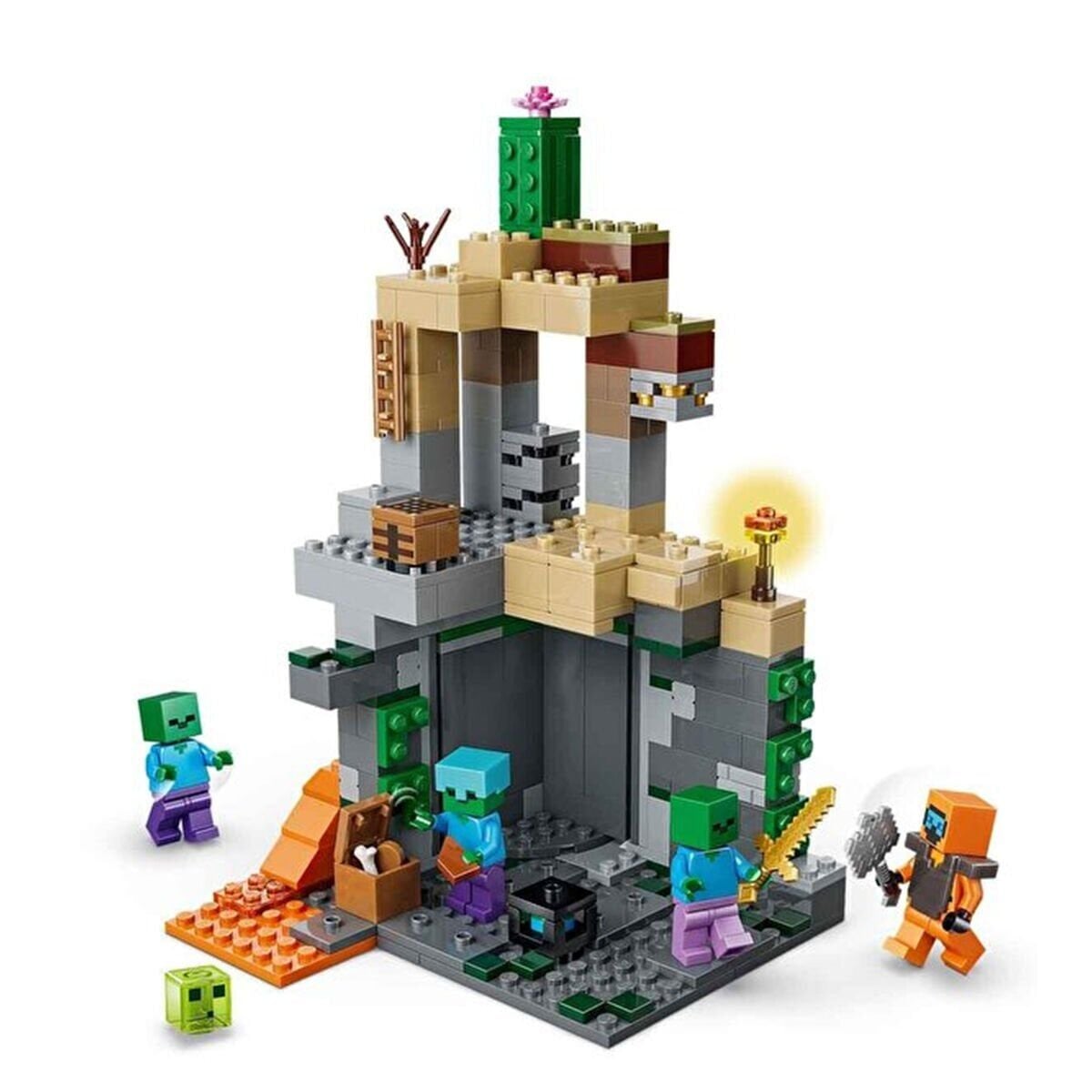 21587 Lego Minecraft Zombi Zindanı 284 Parça +8 Yaş