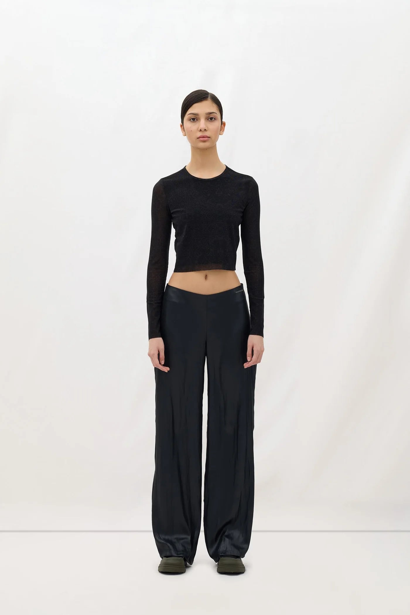 Les Benjamins-Blouse 001-Crop Top-4-Milagron.com