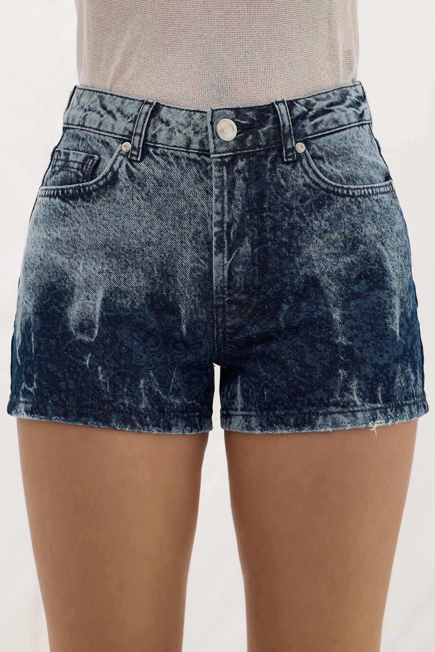 Les Benjamins-Denim Short 003-Şort-5-Milagron.com
