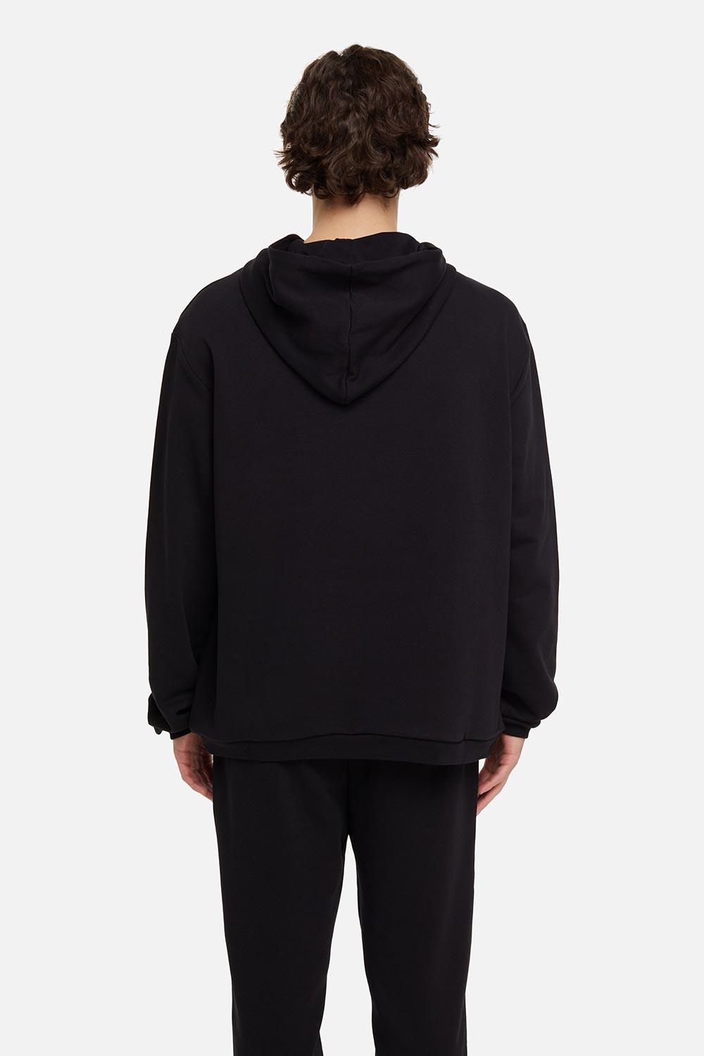 Les Benjamins-Hoodie 001 - Black-Sweatshirts & Hoodies-2-Milagron.com