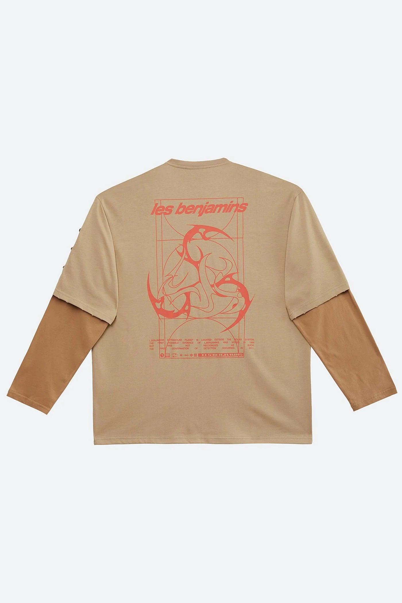 Les Benjamins-Long Sleeve Tee 003-Sweatshirts & Hoodies-2-Milagron.com