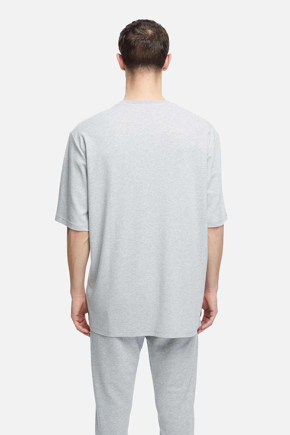 Les Benjamins-Men Oversized Tee 003 - Light Grey-T-Shirts-2-Milagron.com