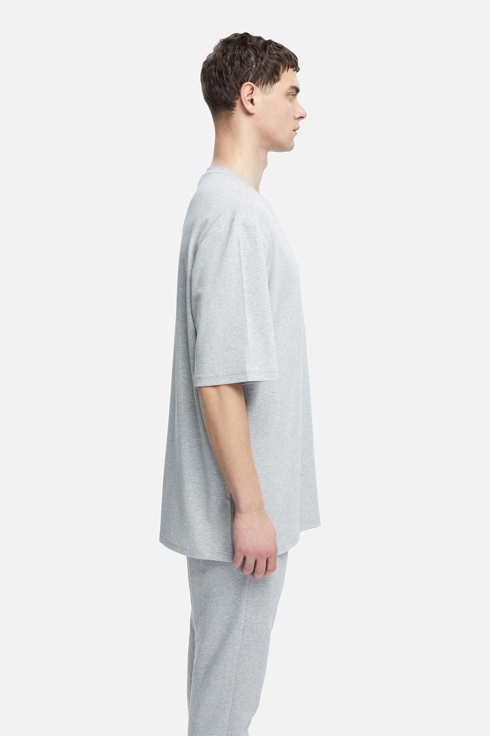 Les Benjamins-Men Oversized Tee 003 - Light Grey-T-Shirts-4-Milagron.com