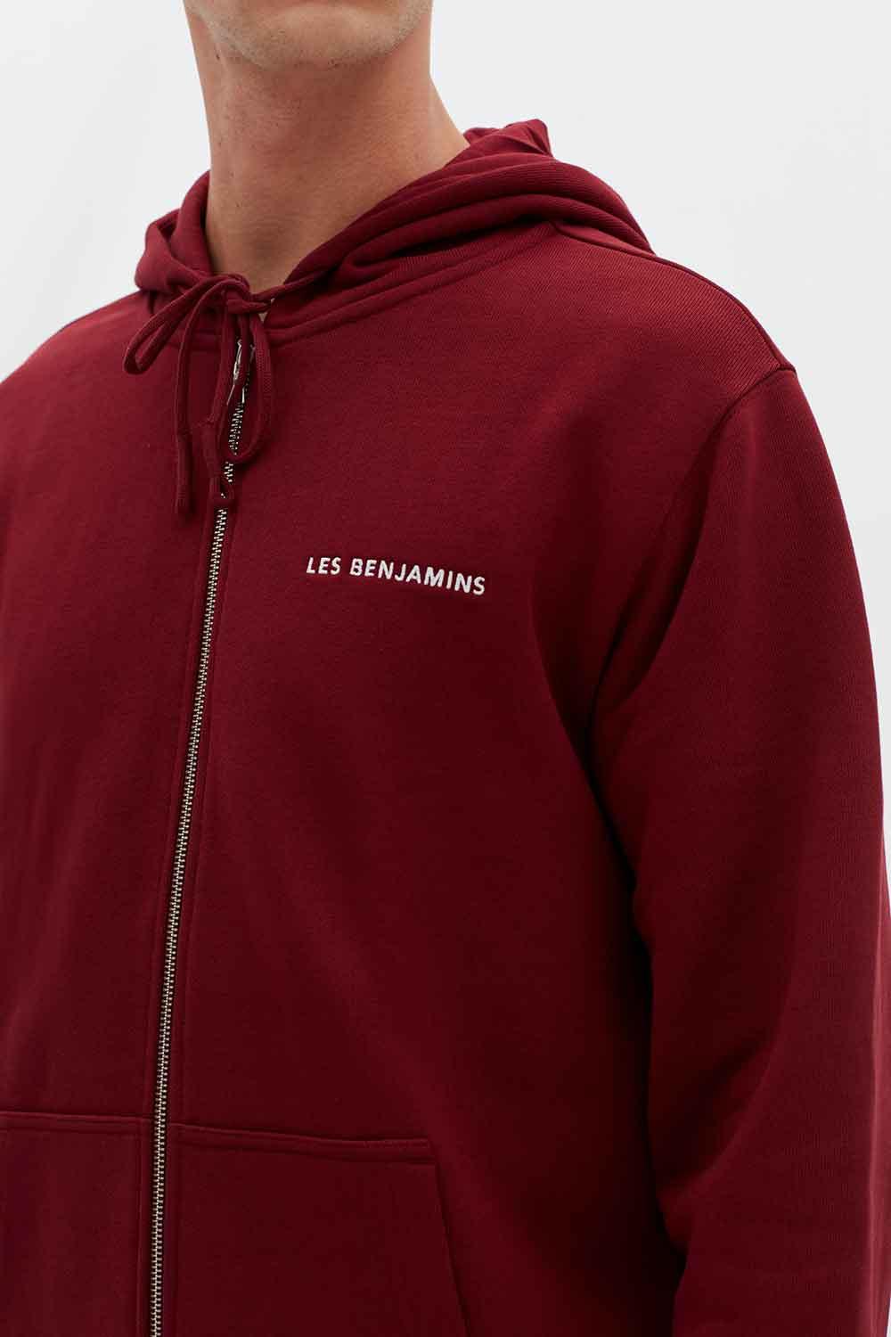 Les Benjamins-Men's Zip Hoodie 301-Sweatshirts & Hoodies-4-Milagron.com