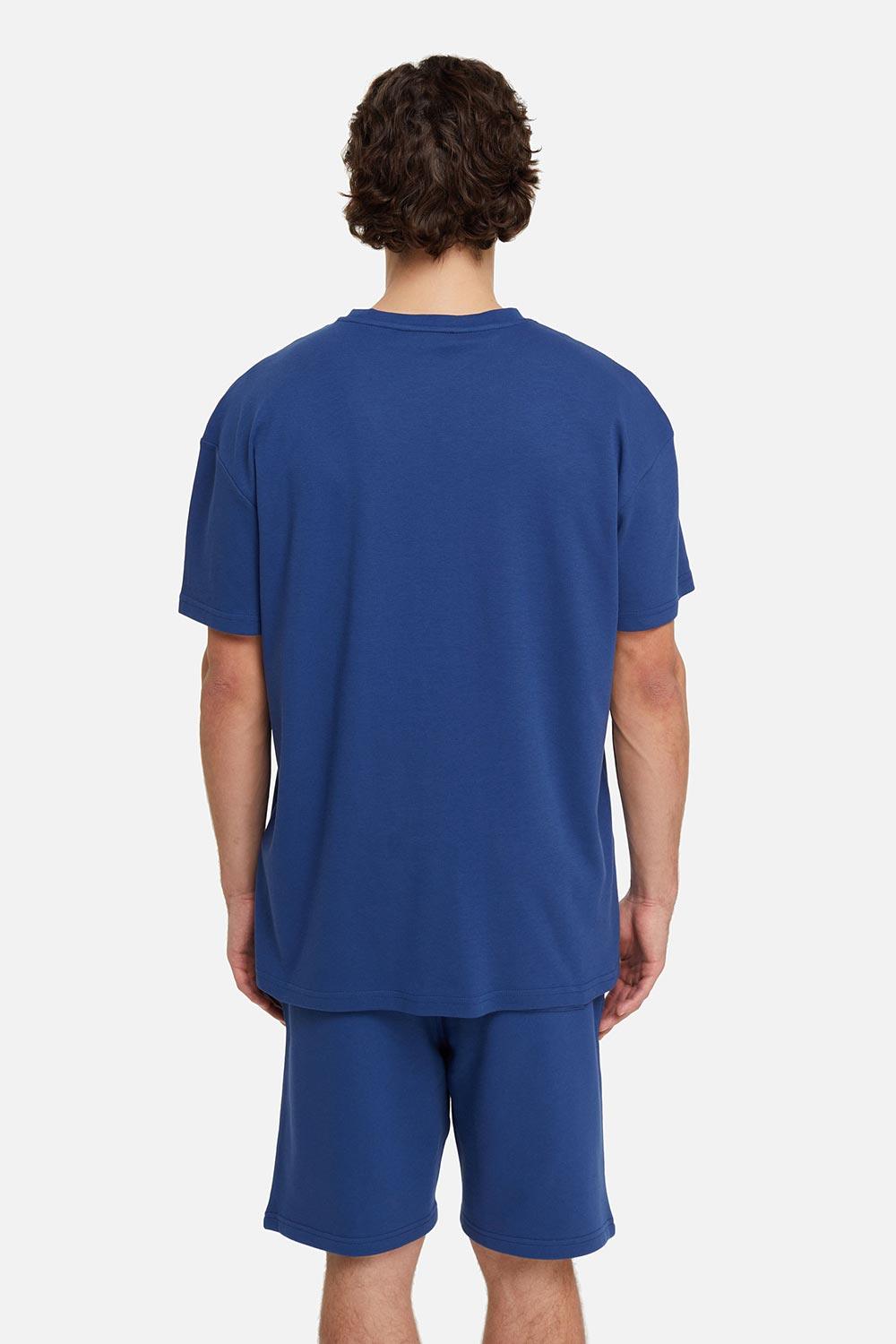 Les Benjamins-Oversized Tee 002 - Navy-T-Shirts-2-Milagron.com