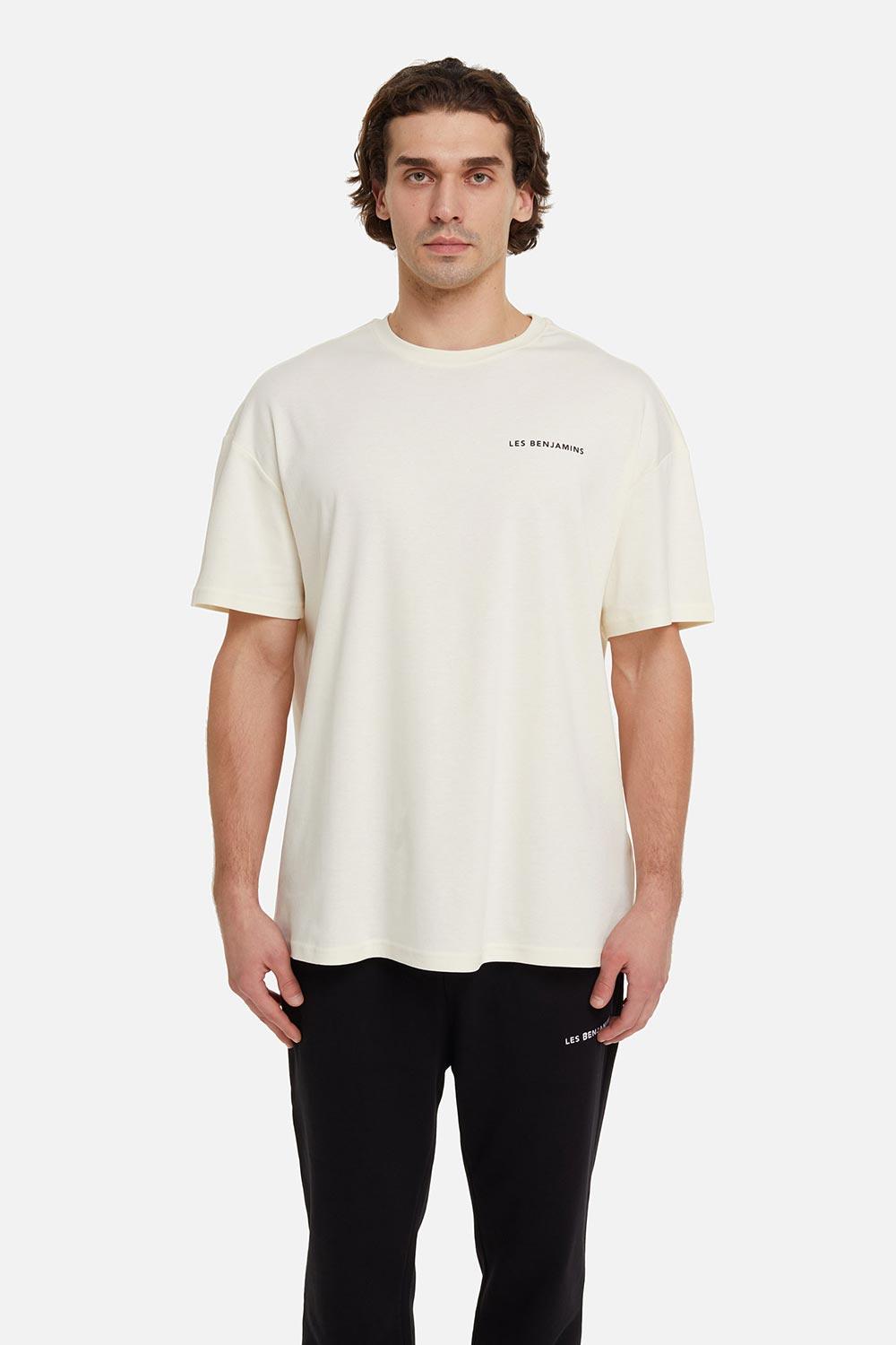 Les Benjamins-Oversized Tee 004 - Off White-T-Shirts-1-Milagron.com