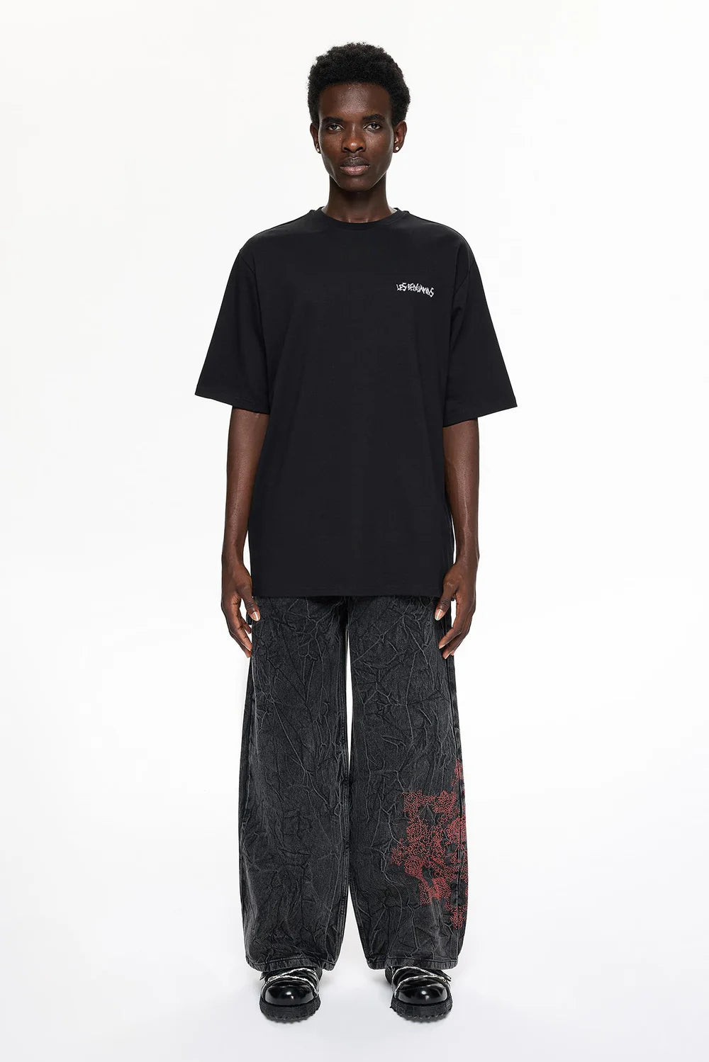 Les Benjamins-Oversized Tee 016-Sweatshirts & Hoodies-3-Milagron.com