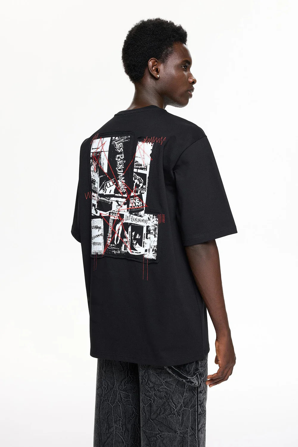 Les Benjamins-Oversized Tee 016-Sweatshirts & Hoodies-6-Milagron.com