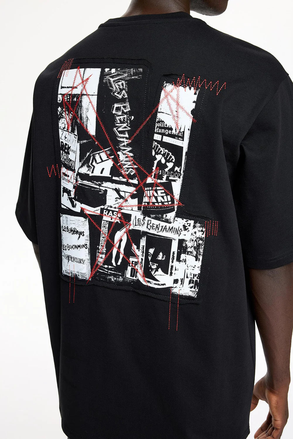 Les Benjamins-Oversized Tee 016-Sweatshirts & Hoodies-7-Milagron.com